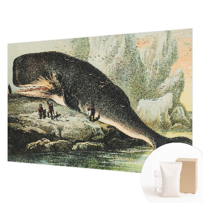 Tiskana fototapeta flis z motivom morskega gigantizma
