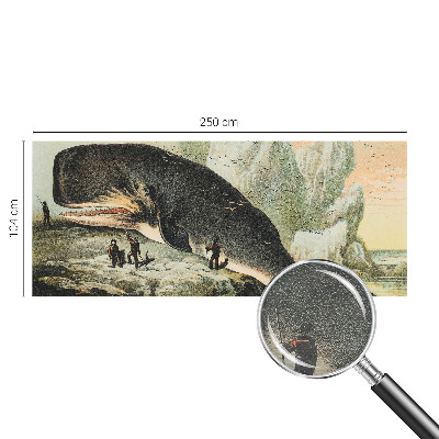 Tiskana fototapeta flis z motivom morskega gigantizma