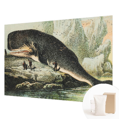 Tiskana fototapeta flis z motivom morskega gigantizma