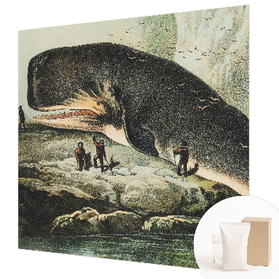 Tiskana fototapeta flis z motivom morskega gigantizma