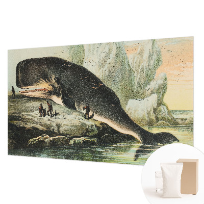 Tiskana fototapeta flis z motivom morskega gigantizma
