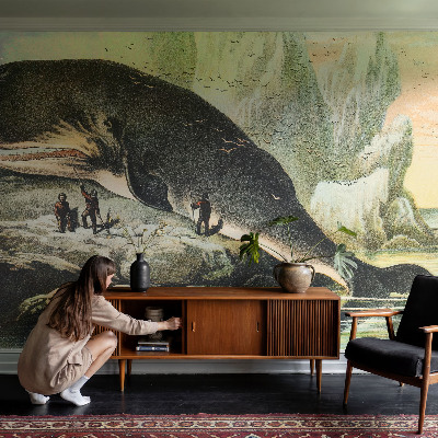 Tiskana fototapeta flis z motivom morskega gigantizma