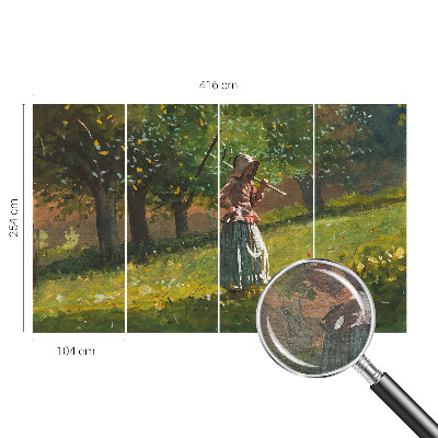 Fototapeta za steno z motivom jesenskega popoldneva