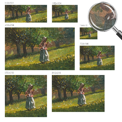 Fototapeta za steno z motivom jesenskega popoldneva