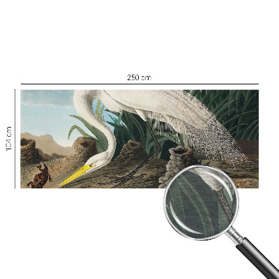 Flis fototapeta za otroško sobo z motivom veličastne čaplje