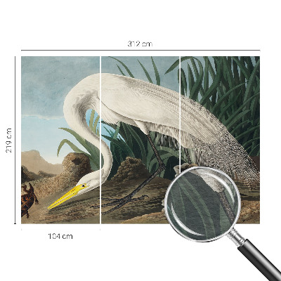 Flis fototapeta za otroško sobo Veličastna čaplja