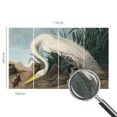 Flis fototapeta za otroško sobo Veličastna čaplja