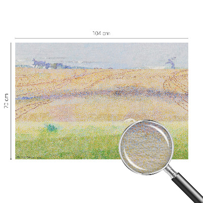 Visokokakovostna fototapeta z motivom poletnega polja