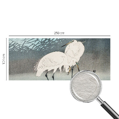 Stenska dekoracija fototapeta Nežne ptice