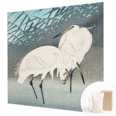 Stenska dekoracija fototapeta Nežne ptice