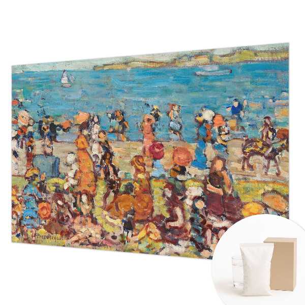 Fototapeta s tiskom s prizorom na plaži