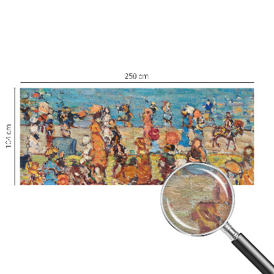 Fototapeta s tiskom s prizorom na plaži