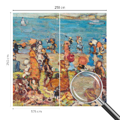 Fototapeta s tiskom s prizorom na plaži