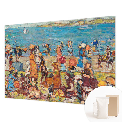 Fototapeta s tiskom s prizorom na plaži