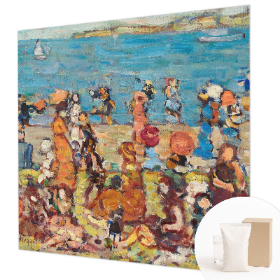 Fototapeta s tiskom s prizorom na plaži