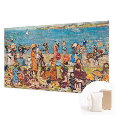 Fototapeta s tiskom s prizorom na plaži
