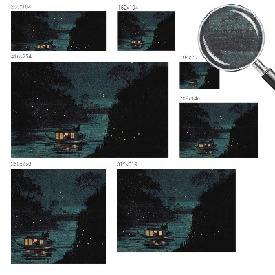 Fototapeta Večerne luči