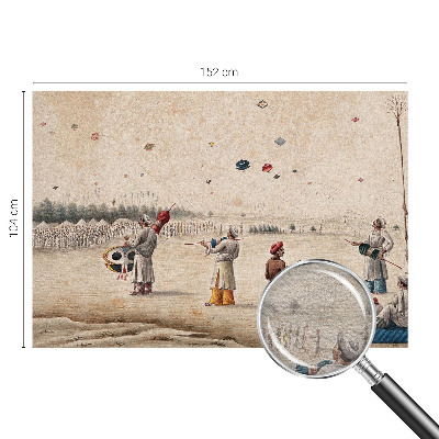 Foto tapeta Vzpenjajoči se zmaji