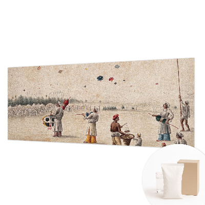 Foto tapeta Vzpenjajoči se zmaji