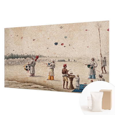 Foto tapeta Vzpenjajoči se zmaji