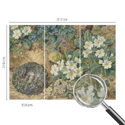 Flis fototapeta Pomladna sestava