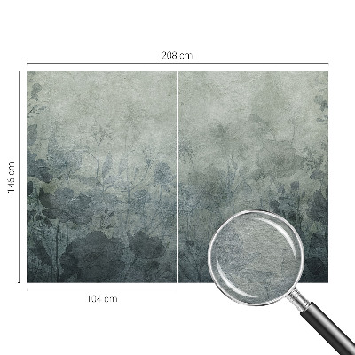 Tiskana fototapeta flis z motivom elegantnih rastlin
