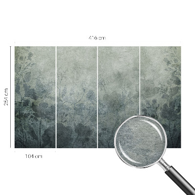 Tiskana fototapeta flis z motivom elegantnih rastlin