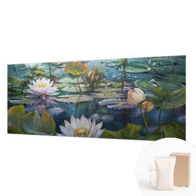 Fototapeta za steno Rože v ribniku