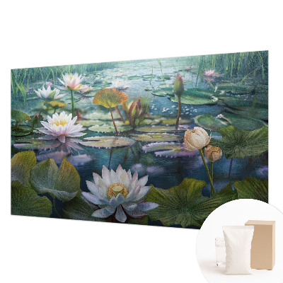 Fototapeta za steno Rože v ribniku