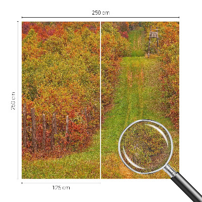 Samolepilna fototapeta za spalnico Jesenske barve