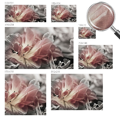 Fototapeta za otroško sobo v pastelnih barvah s cvetličnim motivom