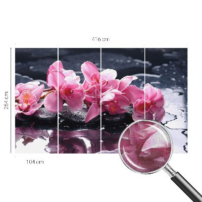 Samolepilna fototapeta za spalnico Cvetlična eleganca