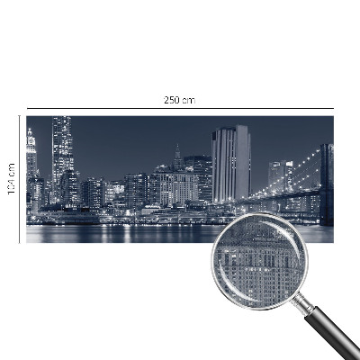 Samolepilna fototapeta za dnevno sobo Nočno mesto