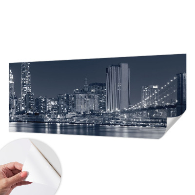 Samolepilna fototapeta za dnevno sobo Nočno mesto