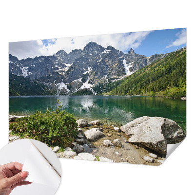 Samolepilna fototapeta z motivom gorskega jezera