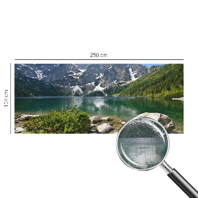 Samolepilna fototapeta z motivom gorskega jezera