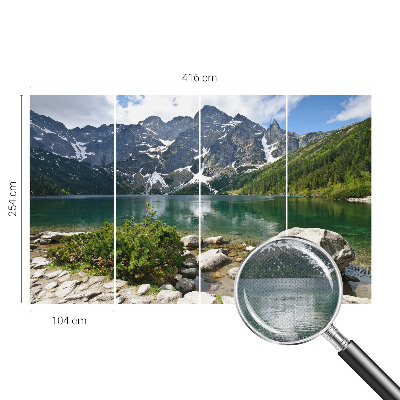 Samolepilna fototapeta z motivom gorskega jezera