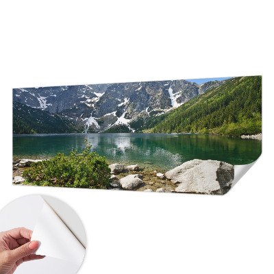 Samolepilna fototapeta z motivom gorskega jezera