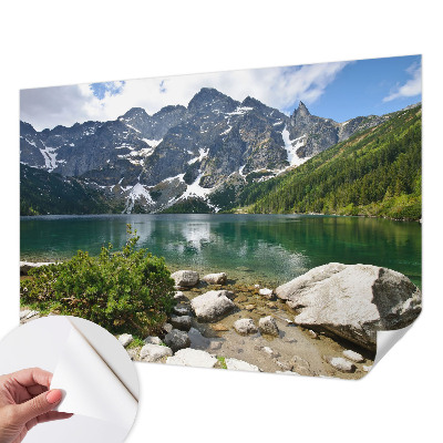 Samolepilna fototapeta z motivom gorskega jezera