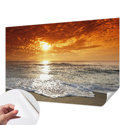 Samolepilna fototapeta z motivom oceanskih valov