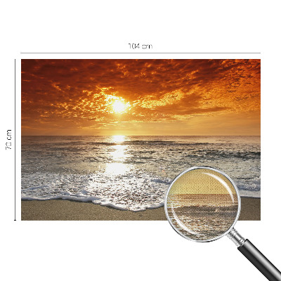 Samolepilna fototapeta z motivom oceanskih valov