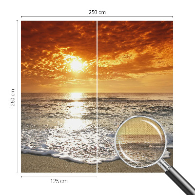 Samolepilna fototapeta z motivom oceanskih valov