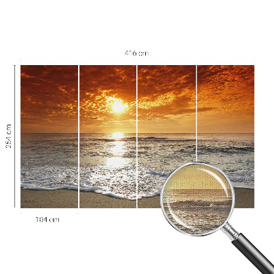 Samolepilna fototapeta z motivom oceanskih valov
