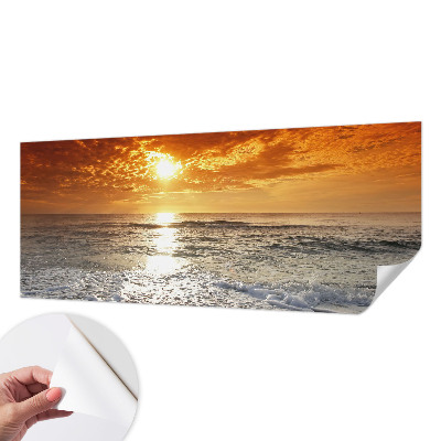 Samolepilna fototapeta z motivom oceanskih valov