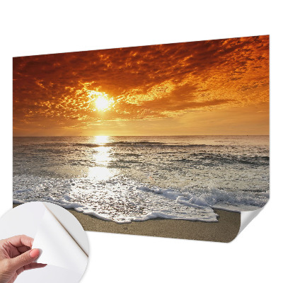 Samolepilna fototapeta z motivom oceanskih valov