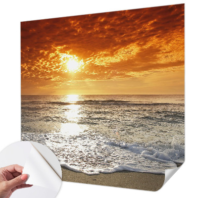 Samolepilna fototapeta z motivom oceanskih valov