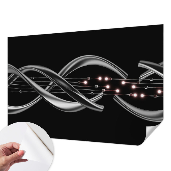 Samolepilna fototapeta za spalnico z vzorcem pletenja