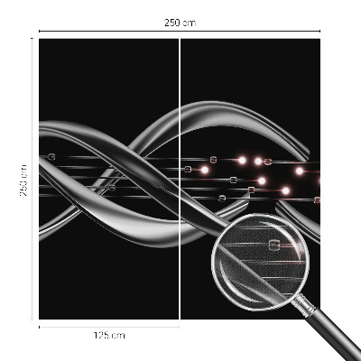 Samolepilna fototapeta za spalnico z vzorcem pletenja