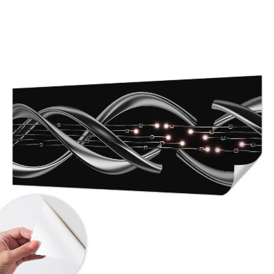 Samolepilna fototapeta za spalnico Pleteni vzorec