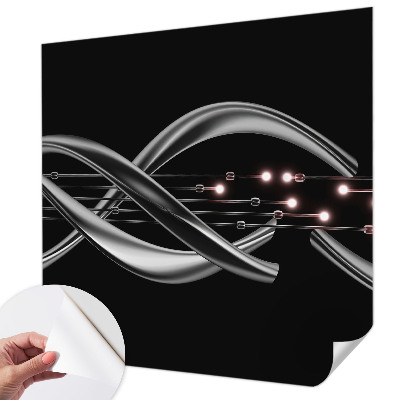 Samolepilna fototapeta za spalnico z vzorcem pletenja